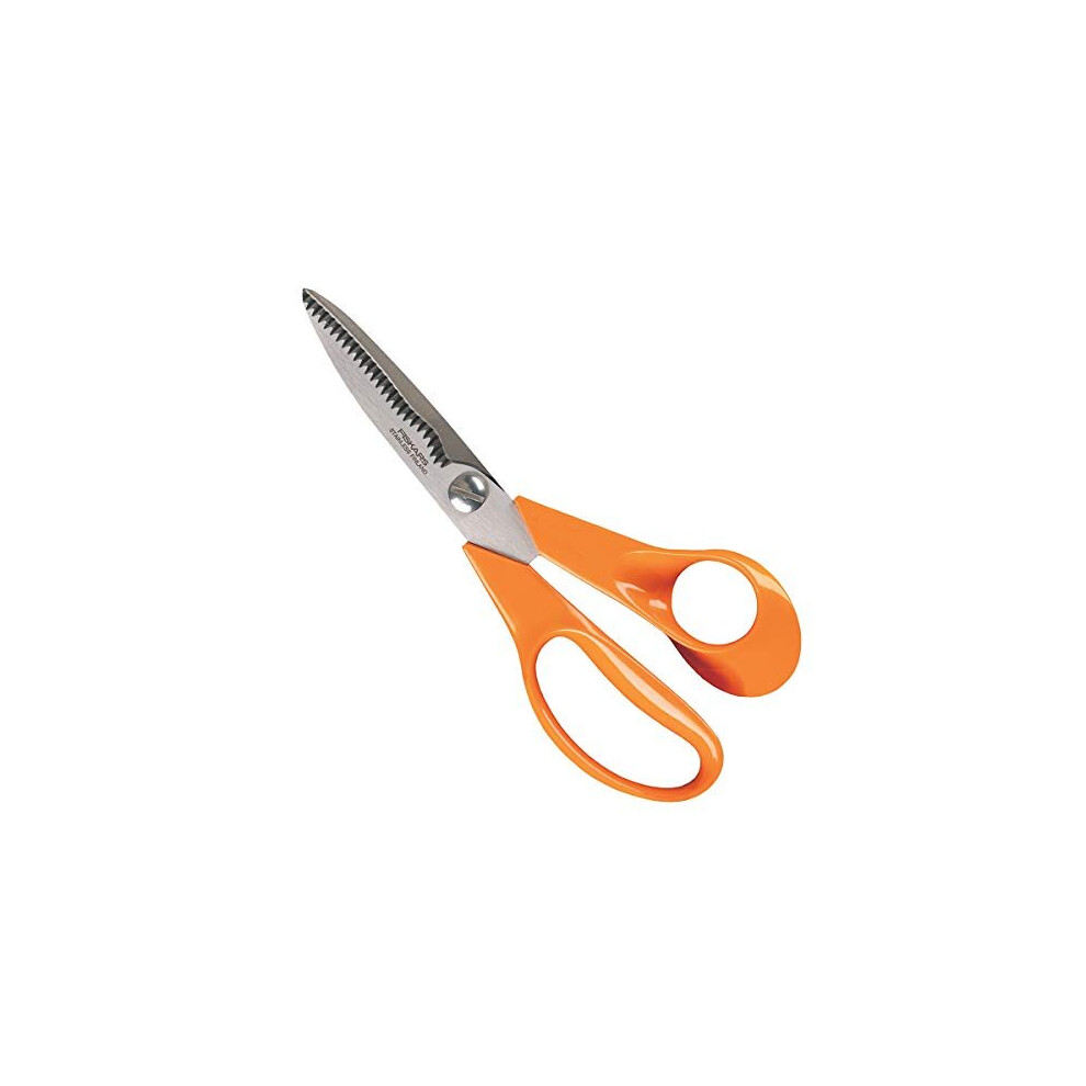 Fiskars Kitchen Scissors, Total Length: 18 cm, Quality Steel/Synthetic Material, Classic, 1000819, Standard