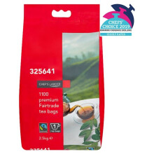 Chef's Larder 1100 Premium Fairtrade Tea Bags 2.5kg