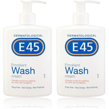 E45 Emollient Wash Cream 250 ml x 2