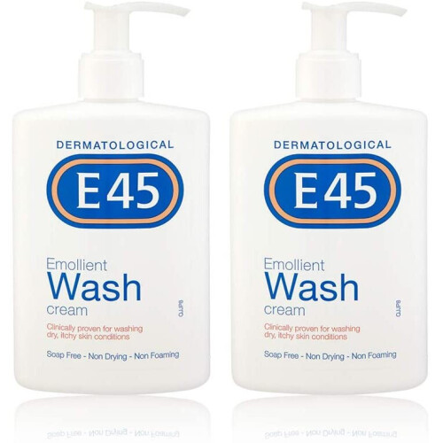 E45 E45 Emollient Wash Cream 250 ml x 2