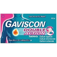 Double Action Tablets Heartburn and Indigestion, Pack of 96