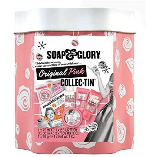 Soap And Glory Original Pink Collec Tin Gift Set NEW 2020