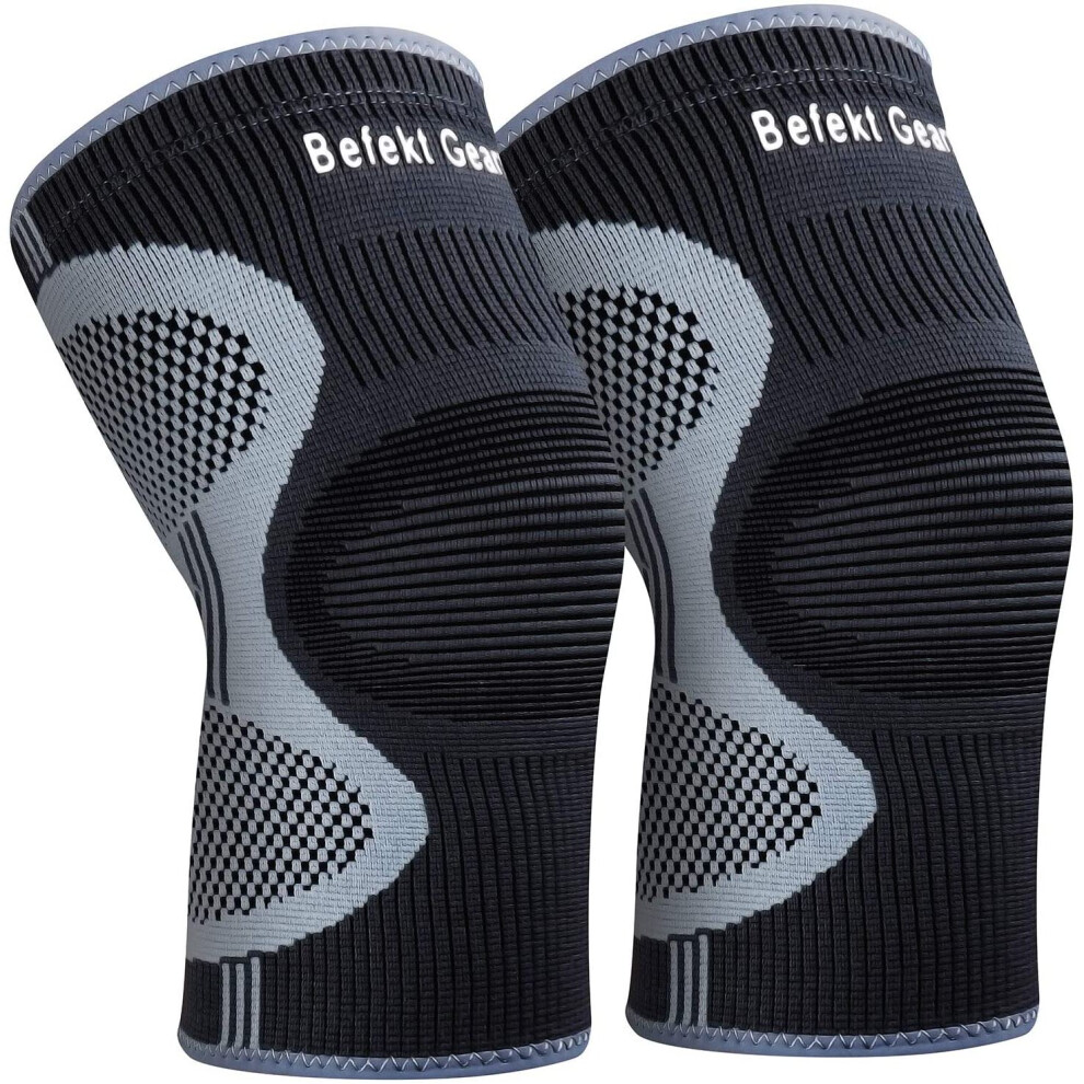 Knee Support Braces Breathable Anti-Slip Sports Knee Brace Compression  Sleeves for Arthritis ACL Meniscus Tear Knee Pain Relief Injury  Rehabilitation on OnBuy
