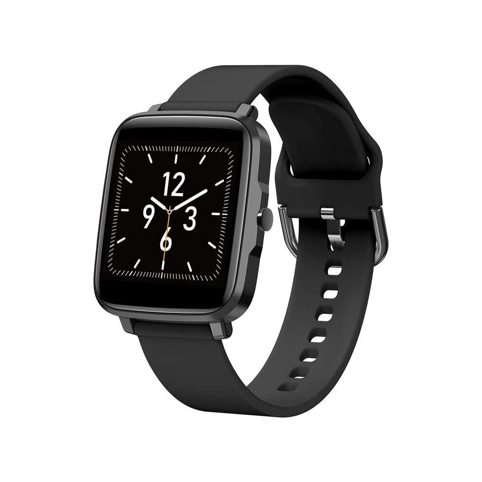 Gandley Smart Watch 1.54" Full Touch Screen For Android Ios Activity Tracker Ip68 Waterproof Bluetooth Smartwatch Message Notification Fitness Tracker Black 8703746296646
