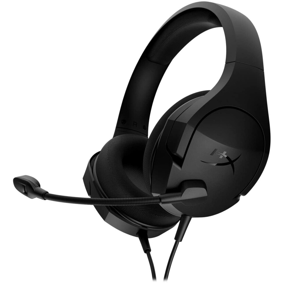 HyperX Cloud Stinger Core - Gaming Headset, for PC, Xbox One, PlayStation 4, Nintendo Switch, Lightweight, Over-ear wired headset with Mic Black one S