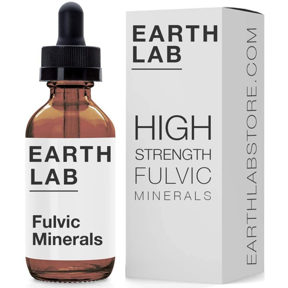 Earth Lab Fulvic Mineral Concentrate. High Strength Fulvic Acid, Humic Acid & Trace Minerals (50ml)