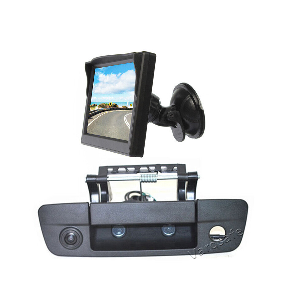 Reversing Camera & Suction Cup Rear View Display Monitor For Dodge Ram Pickup 1500 2500 3500 (2009-2018) 723508731664