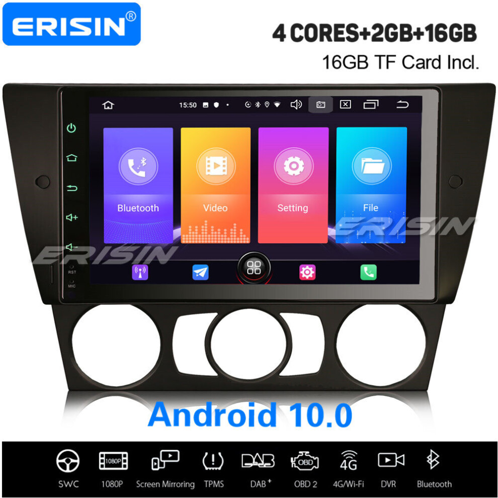 9" Android 10.0 Dab+Navi Car Stereo 3-Ui Bmw 3Er E90 E91 E92 E93 M3 Carplay Wifi 631851157157