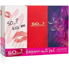 So...? Trio Gift Set - 3x 15ml Edt - So...?, So...? Kiss Me & So...? Sinful