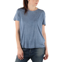 (M) DIESEL T MORIPLAQUE Womens T-Shirt Crew Neck Short Sleeve Casual Summer Blue Tee