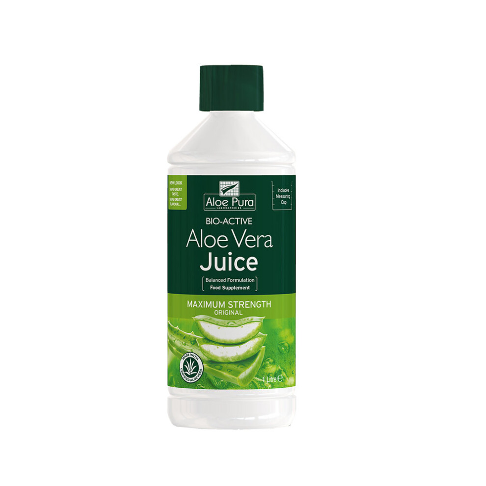 Aloe Pura Aloe Vera Juice Max Strength 1ltr