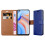 (Blue) For OPPO Reno4 Z 5G Leather Wallet Case 10