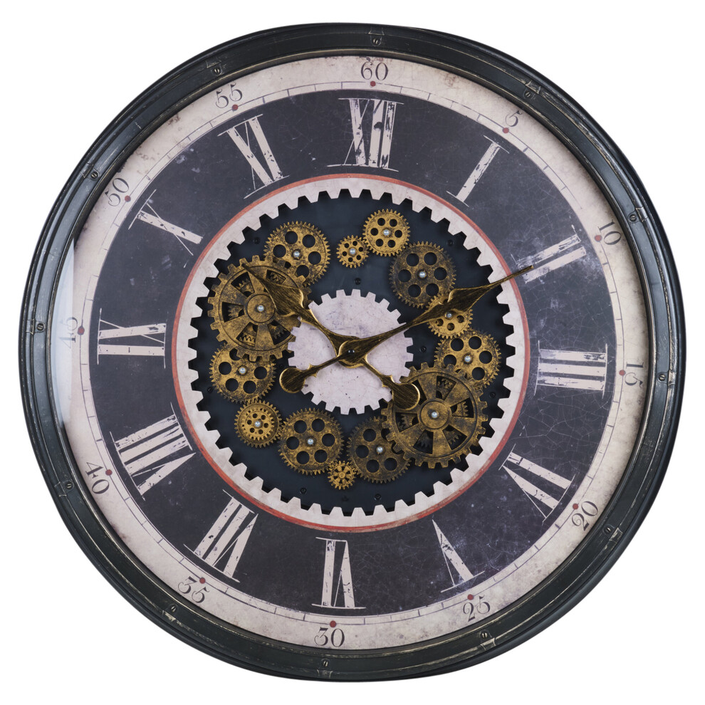 Classic Large | Metal Wall Clock