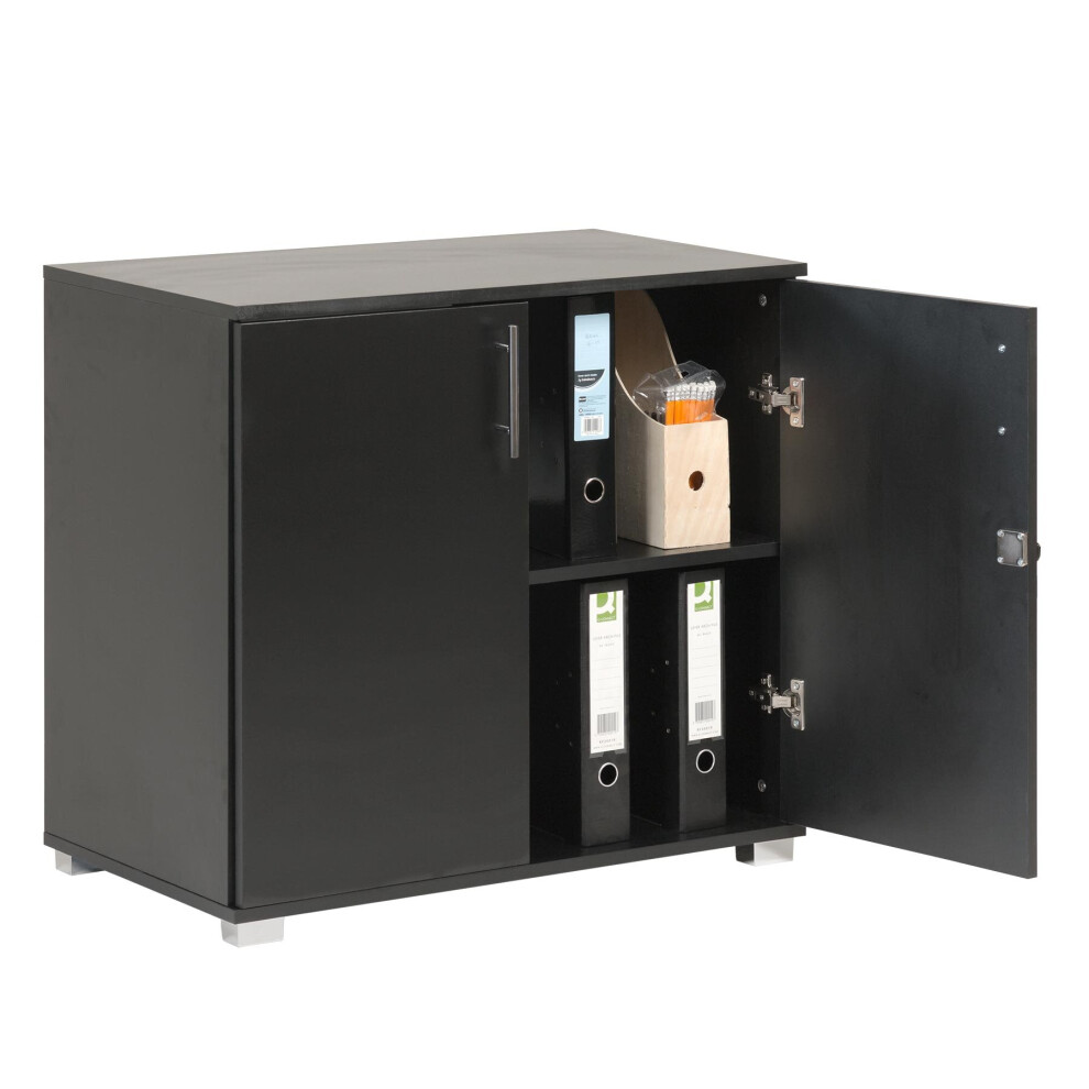 (Black) IV07 Storage Cupboards