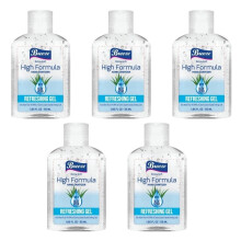 Hand Sanitiser Gel with Vitamin E & Aloe Vera - 250ml (Pack of 5)