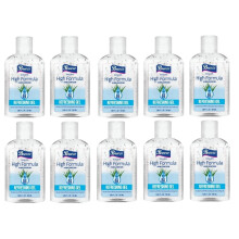 Hand Sanitiser Gel with Vitamin E & Aloe Vera - 250ml (Pack of 10)
