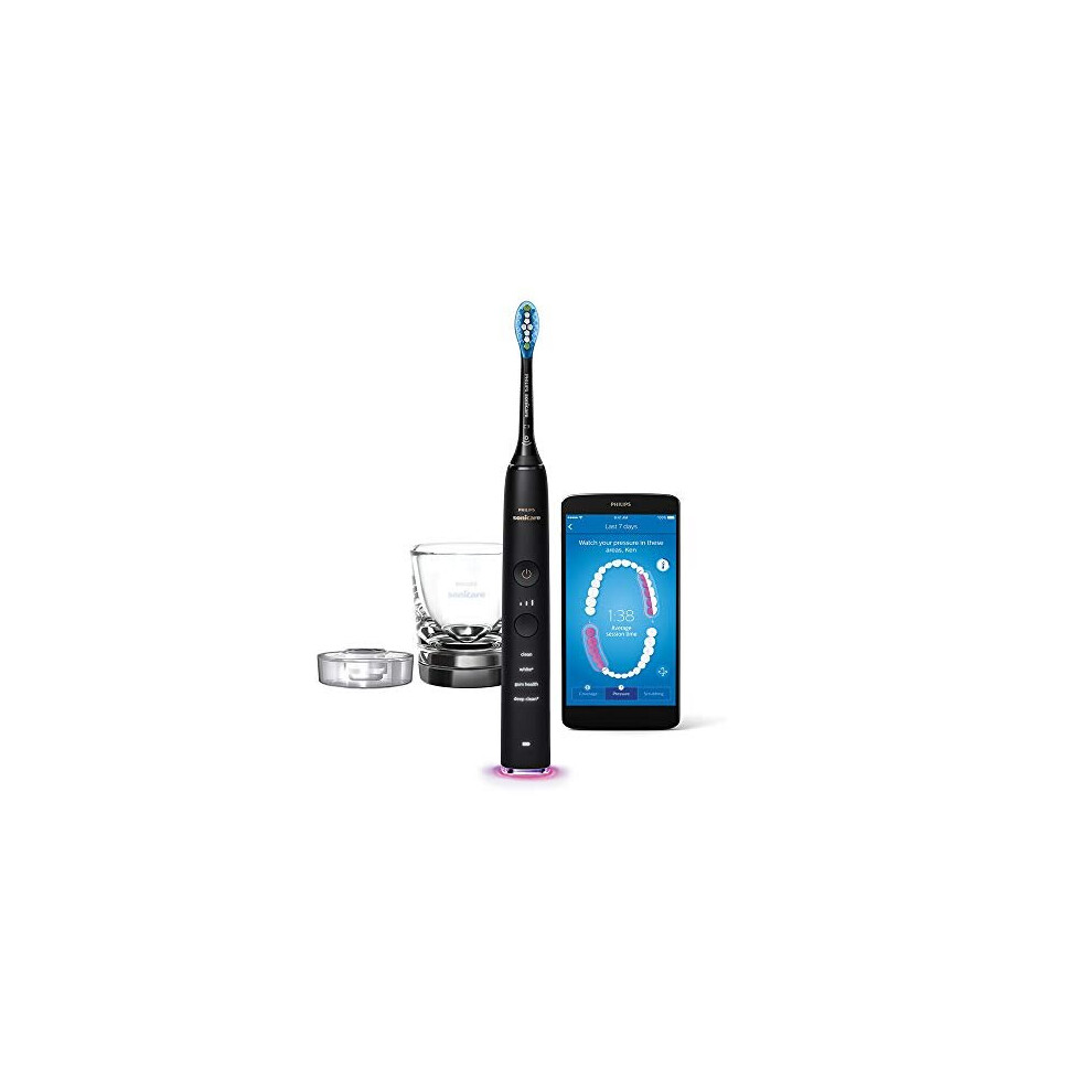 Philips Sonicare DiamondClean 9100 Smart Electric Toothbrush - Black - HX9901/14