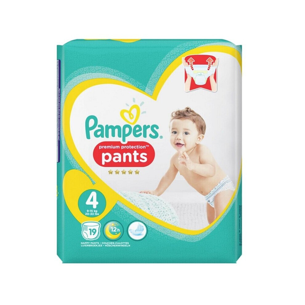 Pampers Premium Protection Pants - Size 4 (9-15kg)