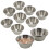 URBN Living 12 Pcs Small Metal | Serving Bowls 1