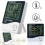 Digital Display LCD Clock Thermometer Temperature Humidity Bedside Bedroom NEW 1