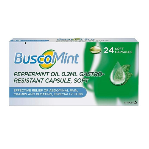 BuscoMint  24 Soft Capsules