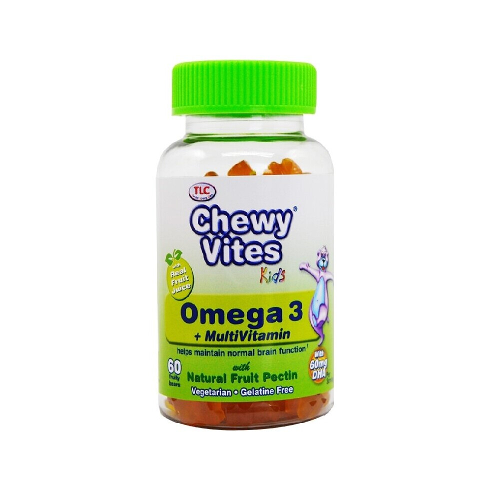 Chewy Vites 30 Kids Omega 3 + Multivitamin