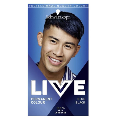 Schwarzkopf Schwarzkopf Live Permanent Colour For Men - Blue Black 090