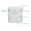 Digital Display LCD Clock Thermometer Temperature Humidity Bedside Bedroom NEW 8