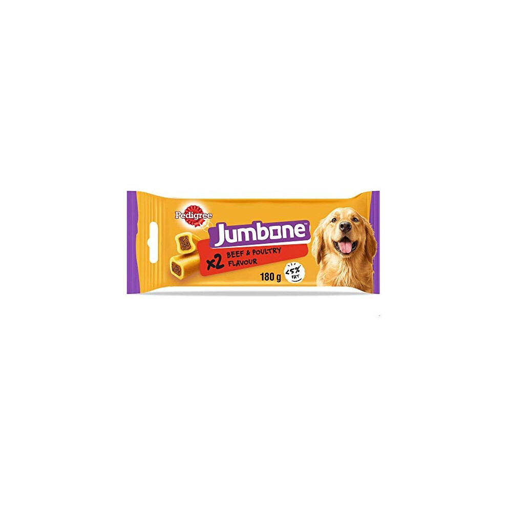 Pedigree Jumbone - Medium Dog Treats with Beef and Poultry, 24 Chews