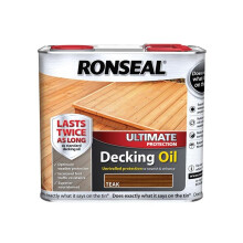 Ronseal Ultimate Decking Oil Teak 2.5 Litre RSLUDOT25L