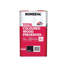 Ronseal Trade Total Wood Preserver Black 5 litre 38593