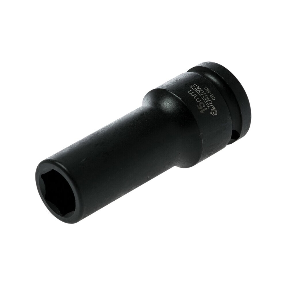 Teng Deep Impact Socket Hexagon 6 Point 1/2In Drive 15Mm 5020385126749