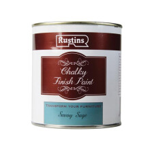Rustins Chalky Finish Paint, Savoy Sage 500ml RUSCPSS500