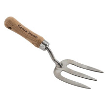 Kent & Stowe Stainless Steel Garden Life Hand Fork, FSC®