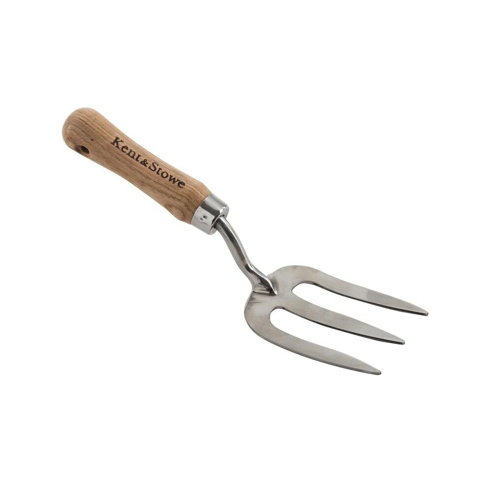 Kent & Stowe Stainless Steel Garden Life Hand Fork, FSC®