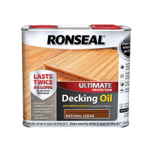Ronseal Ultimate Decking Oil Natural Cedar 2.5 Litre RSLUDONC25L