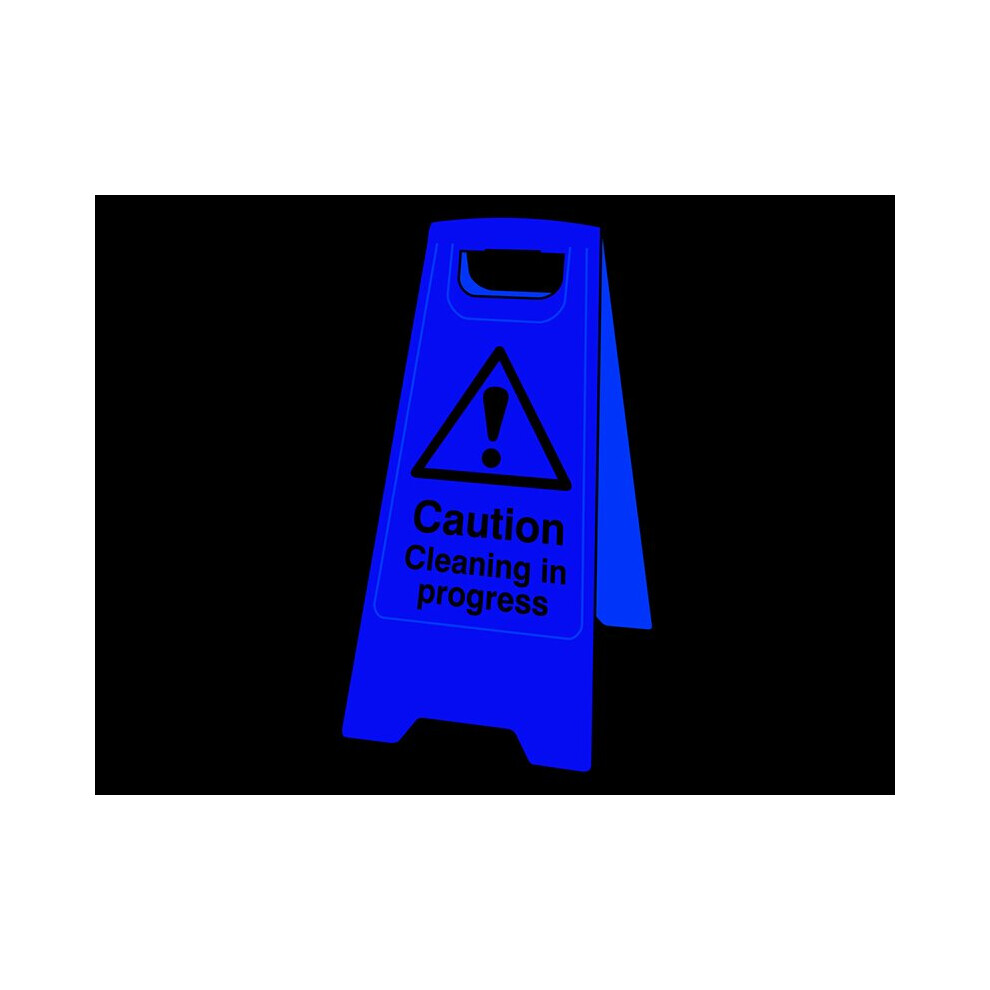 Scan Caution Cleaning In Progress Heavy-Duty A Board SCA4703