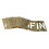 Stencils Set of Brass Interlocking Stencils - Letters 2in STNL2LB 1