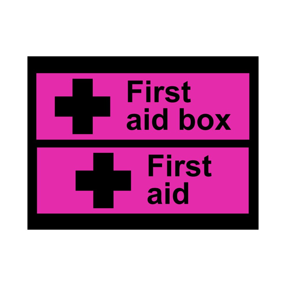 Scan First Aid Box / First Aid - Pvc 300 X 200Mm Sca1553