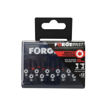 ForgeFix ForgeFast TORX® Compatible Impact Bit Set, 12 Piece FFBITSETT1225