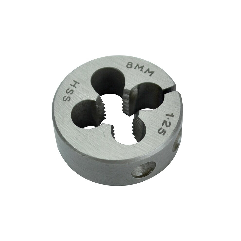 Faithfull Hss Straight Flute Split Die M8 X 1.25 (1In O.d)