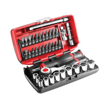 Facom R.360NANOPB Socket Set of 38 Metric 1/4in Drive FCMR360NANO