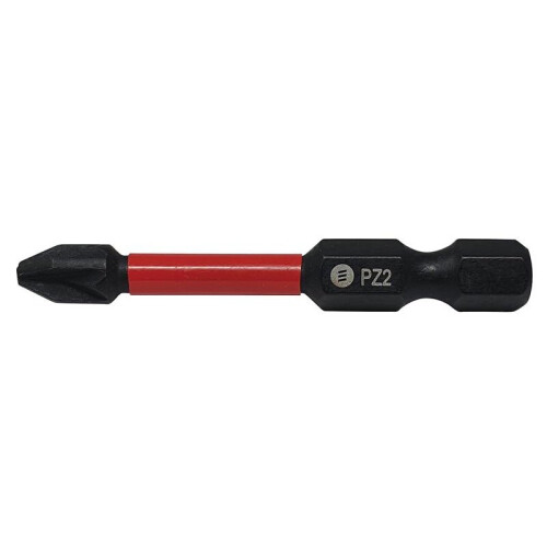 Forgefix ForgeFix ForgeFast Pozidriv Compatible Impact Bit PZ2 x 50mm (Card 2) FFBPZ250C