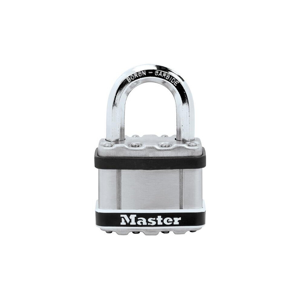 Master Lock Excell™ Laminated Stainless Steel 51mm Padlock M5EURDSTSCC
