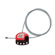 Master Lock Four Padlock Lockout Hasp with Adjustable Cable 1.8m MLKS806