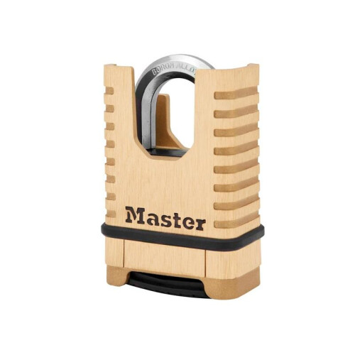 Master Lock Master Lock Excell Closed Shackle Brass Combination 58mm Padlock M1177EURDCC