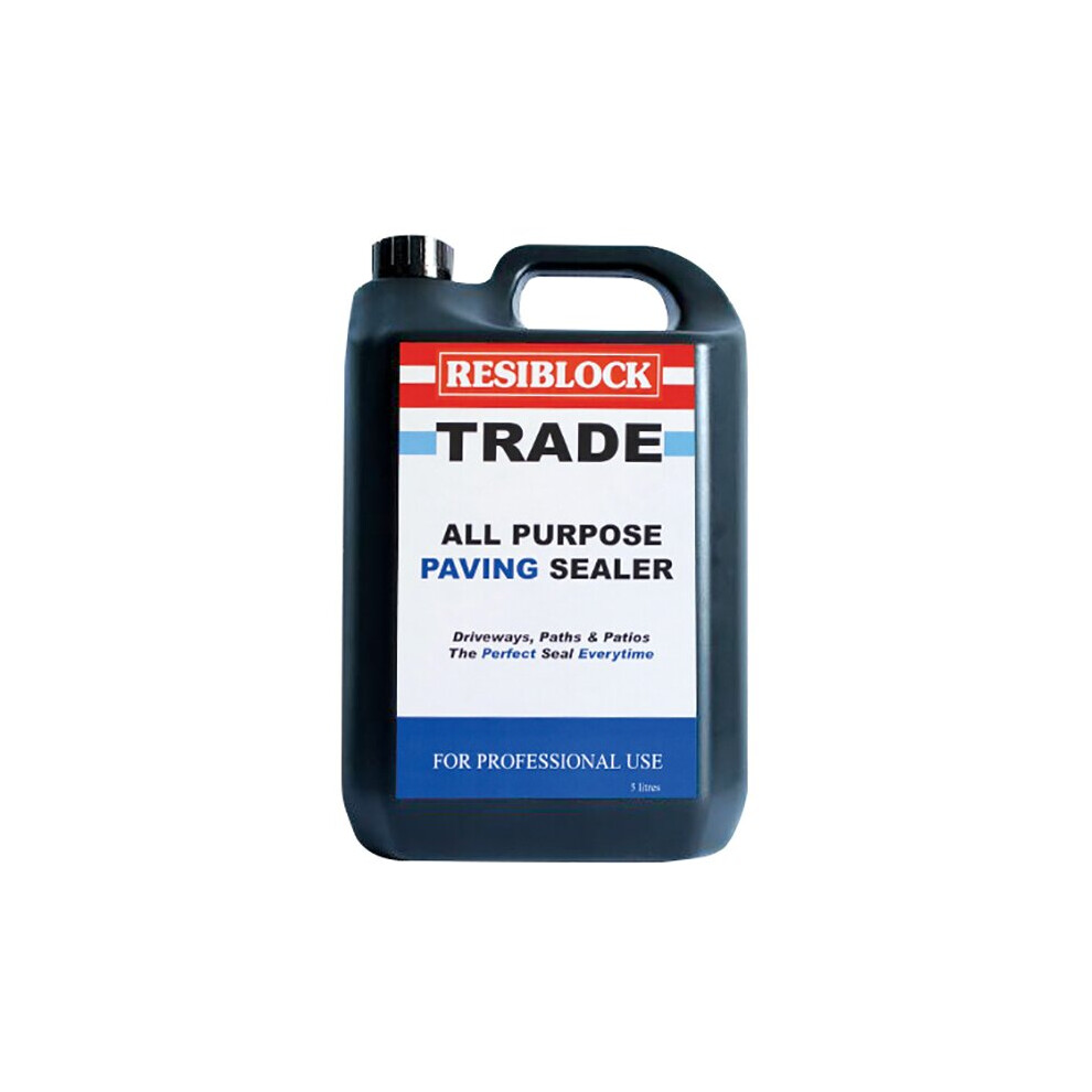 Everbuild Resiblock All Purpose Paving Sealer 5 Litre (Trade) EVBRBT5L