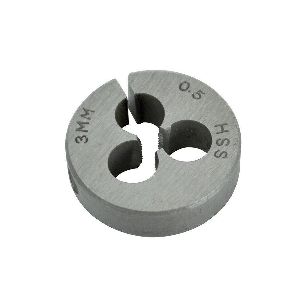 Faithfull Hss Straight Flute Split Die M3 X 0.5 (13/16 O.d)