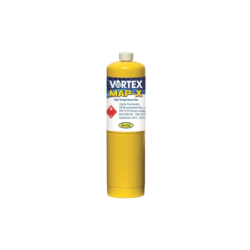 Arctic Hayes Vortex Map-X Brazing Gas Cylinder ARCVG1