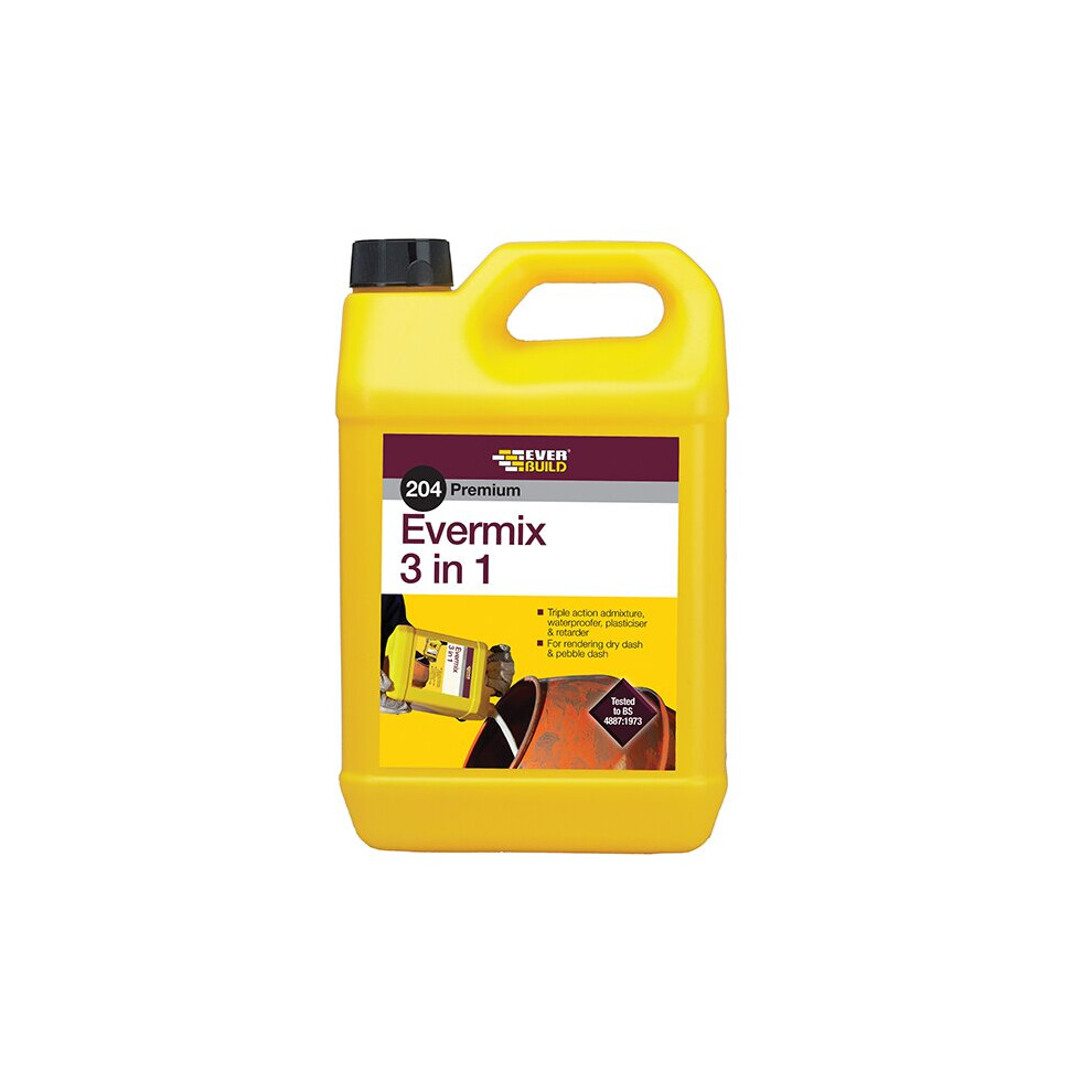 Everbuild 204 Evermix 3 in 1 5 Litre EVBEMIX5
